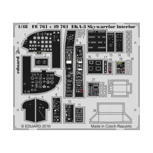 Offre Spéciale EDUARD photodecoupe avion 49761 Interieur EKA-3 Skywarrior Trumpeter 1/48