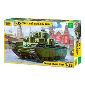 Dernière Chance Zvezda maquette militaire 3667 Char Lourd Sovietique T-35 1/35