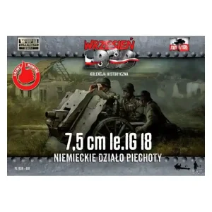 Authentique First to Fight maquette militaire pl031 CANON DE CAMPAGNE 7.5cm Le.IG 18 ALLEMAND 1939/1942 1/72