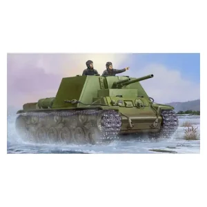 TRUMPETER maquette militaire 09503 CANON AUTOMOTEUR SOVIETIQUE KV-7 MOD 1941 1/35 Acheter Direct