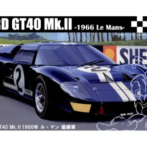Fujimi maquette voiture 126036 Ford GT40 Mk.II 1966 Le Mans 1/24 Certifié
