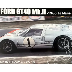 Fujimi maquette voiture 126043 Ford GT40 MK.II 1966 le mans 1/24 Prix Réduit