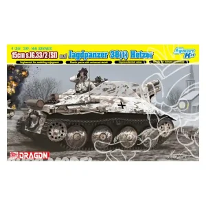 Dragon maquette militaire 6489 15cm s.IG.33/2(Sf) auf Jagdpanzer 38(t) Hetzer Smart Kit 1/35 Solde
