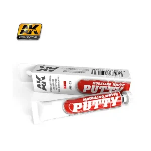 Jusqu'à Épuisement Des Stocks AK interactive ak103 Mastic de modelisme Blanc (Hard) 20ml