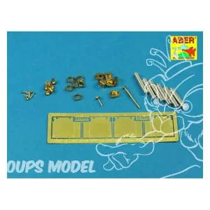 Bon Marché Aber 35L196 Barrels pour Tank Mk.I Femelle Takom 1/35