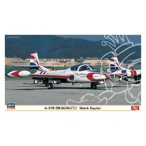 Top Vente Hasegawa maquette avion 02072 A-37B Dragonfly Black Eagles (2 kits) Limited Edition 1/72