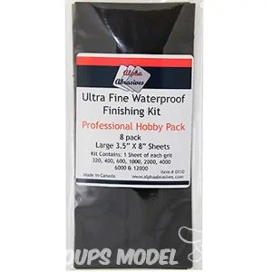 Alpha abrasives 351 Kit de finition étanche ultra fin Seulement Aujourd'hui