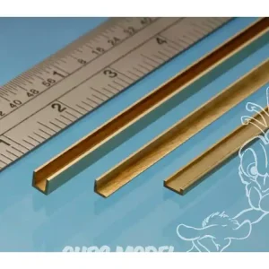 Produit De Marque Albion Alloys IB2 1 poutre en I laiton 2mm x 1mm x 305mm