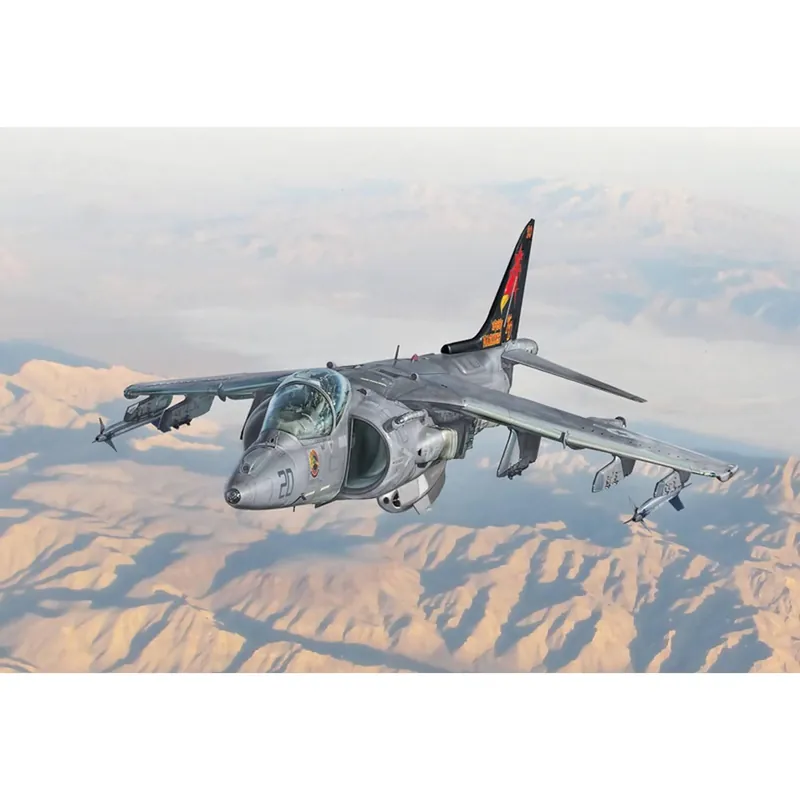 Maquette avion militaire AV-8B Harrier II - Italeri Satisfait Ou Remboursé