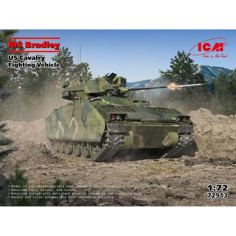 Promotion Maquette char M3 Bradley - 1/72 - ICM