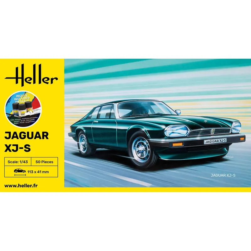 Maquette voiture Starter kit Jaguar XJS - Heller Meilleur Choix