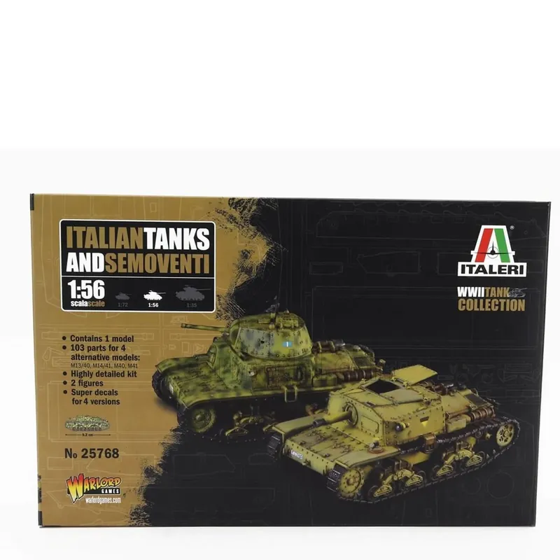 Pas Cher Tanks et Semoventi Italiens 1/56 - Italeri