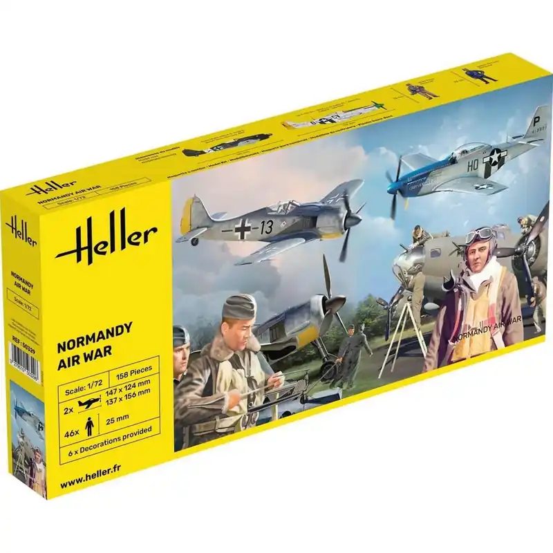Remise Maquettes avions Normandy Airwar - Heller