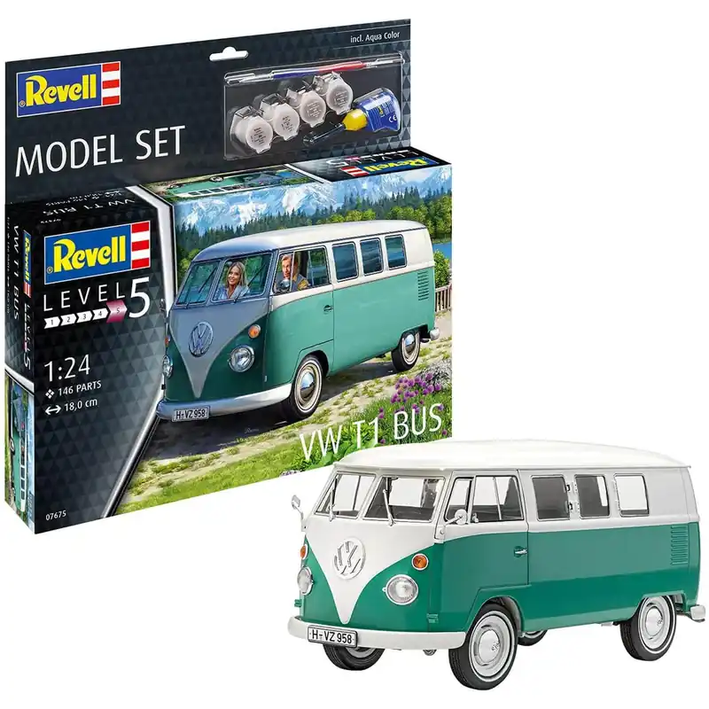 Livraison Express Maquette véhicule Model Set VW T1 Bus - Revell