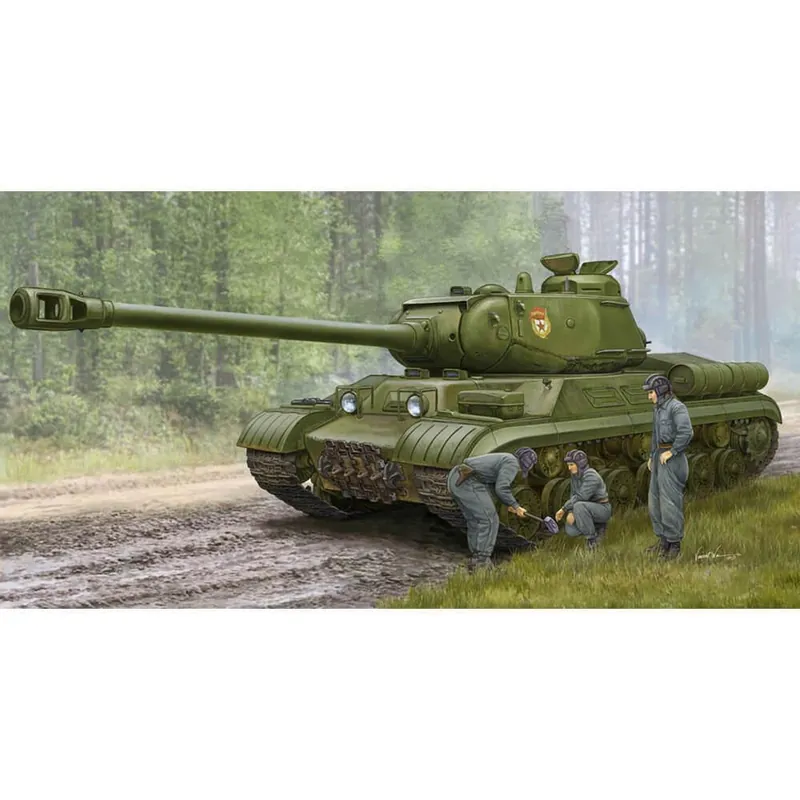 Maquette char Char lourd soviétique JS-2M (début) - Trumpeter Expédition Rapide