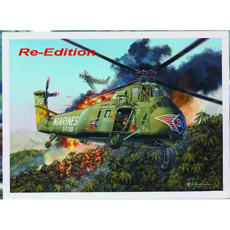 Maquette hélicoptère H-34 US MARINES - Trumpeter Offre Exclusive