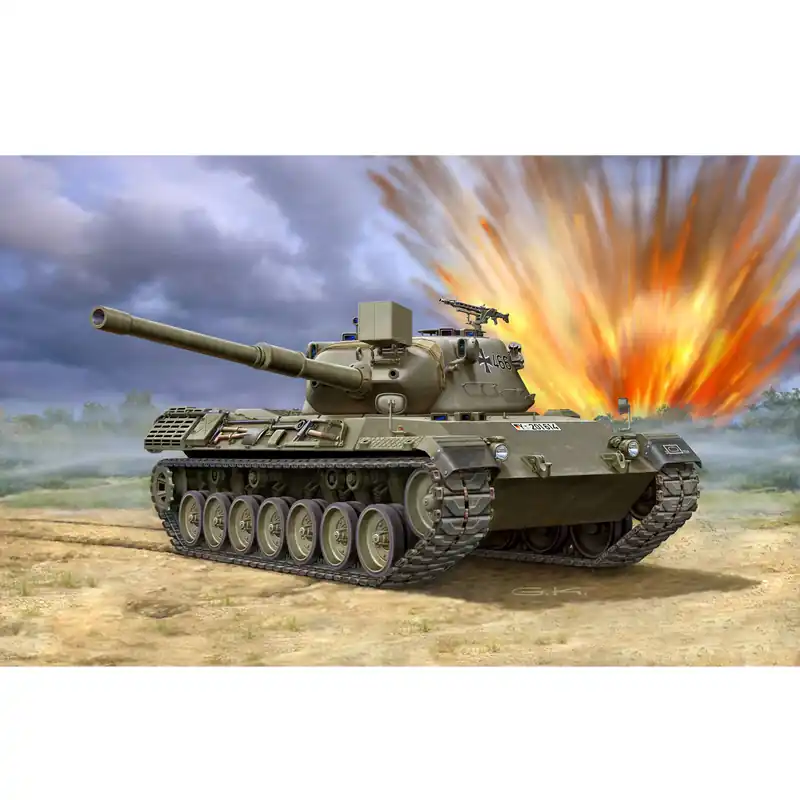 Paiement Sécurisé Maquette Char Leopard 1 - Revell