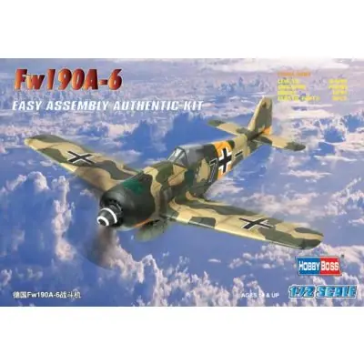 Seulement Aujourd'hui Maquette avion FW 190 A-6 - Hobby Boss