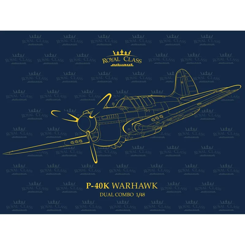 Maquette Eduard r0024 eduard-royal class p-40k warhawk dual combo 1/48 Petit Prix