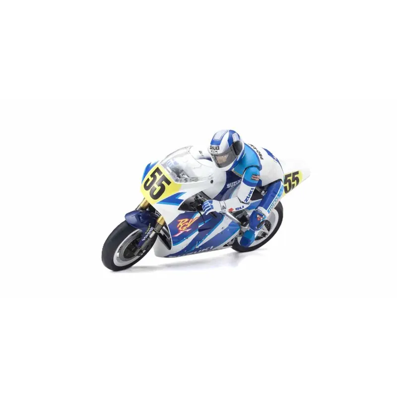 Satisfait Ou Remboursé Kyosho Moto Hanging On Racer S.R.T. Suzuki RGV 1992 1 8 Kit