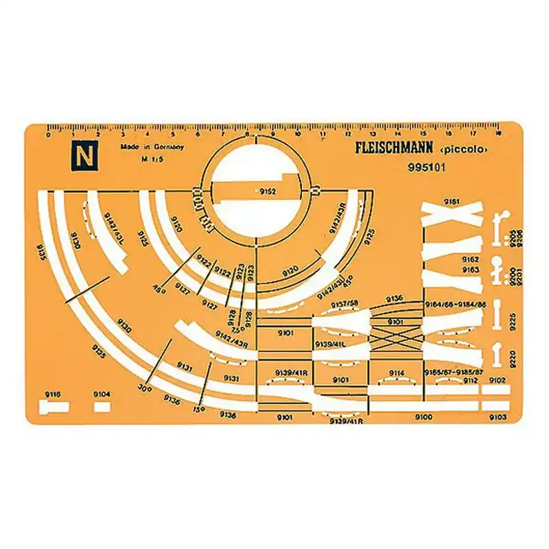 Paiement Sécurisé Gabarit de traçage N FLEISCHMANN 995101 - N 1 160