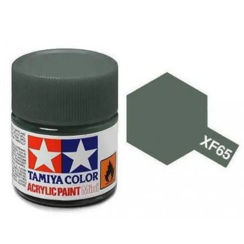 Prix Promo Peinture acrylique en pot - Gris campagne MAT XF65 - TAMIYA 81765 - 10ml
