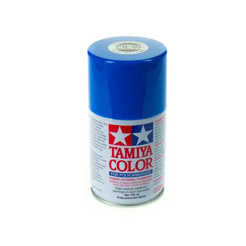 Peinture Lexan Bleu Brillant PS-30 - Tamiya 86030 Populaire