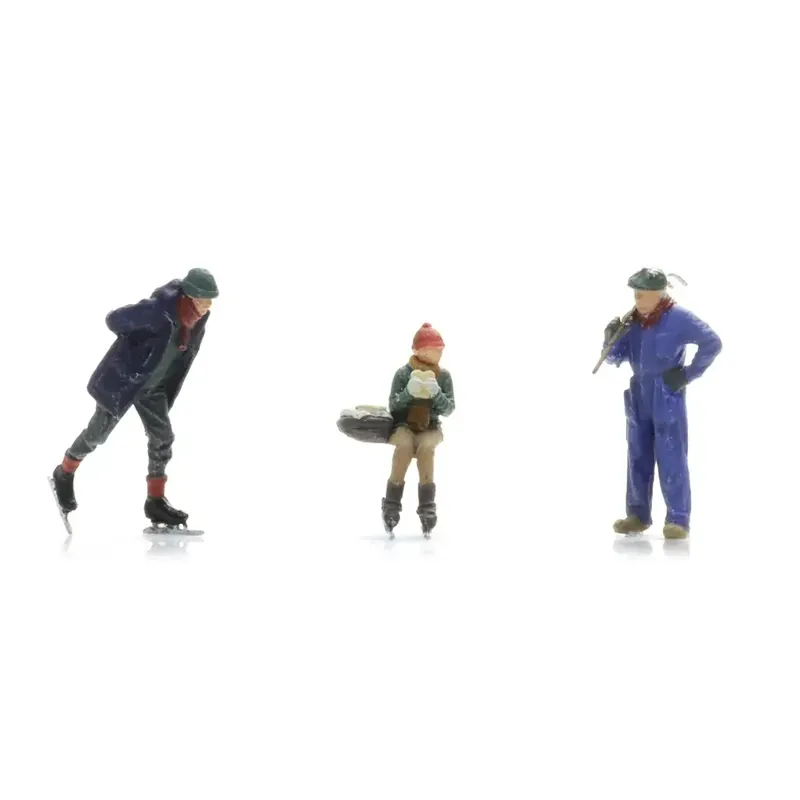 Scène de patinage sur la glace - Artitec 5870125 - HO 1/87 Affaire À Saisir