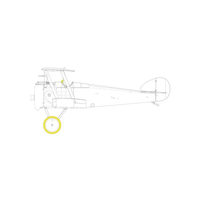 EDUARD EX879 MASK SOPWITH CAMEL EDUARD 1/48 Promotion Saisonnière