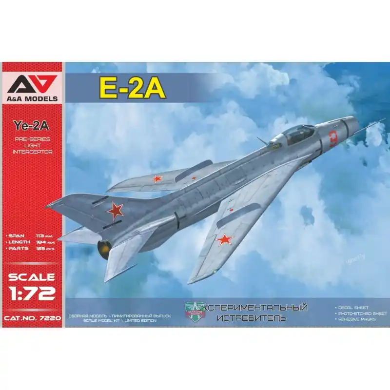 Vente Flash MODELSVIT AAM7220 YE-2A PRE-SERIES INTERCEPTOR 1/72