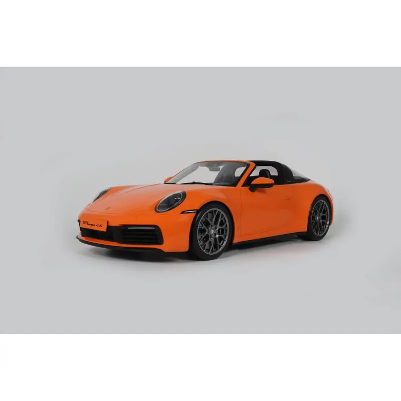 GT SPIRIT GTS802101 PORSCHE 911 [992.1] TARGA 4S PASTEL ORANGE 2021 1/8 Satisfait Ou Remboursé
