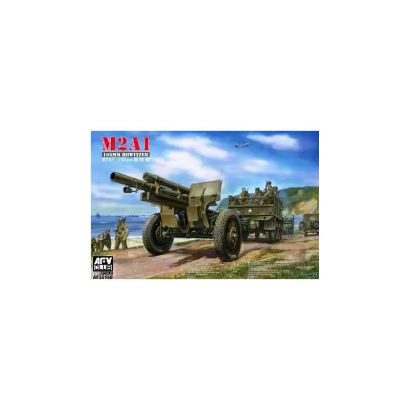 Satisfait Ou Remboursé AFV CLUB AF35160 MAQUETTE MILITAIRE OBUSIER M2A1 105 MM 1/35