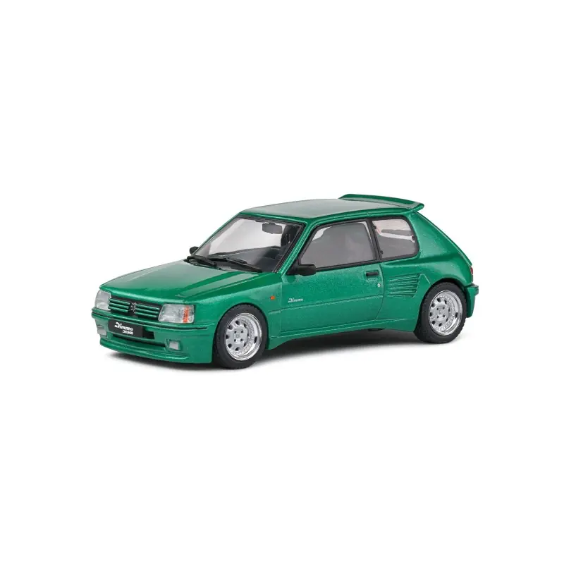 Prix Promo SOLIDO 4310807 MINIATURE PEUGEOT 205 DIMMA FLUORITE GREEN 1992 1/43
