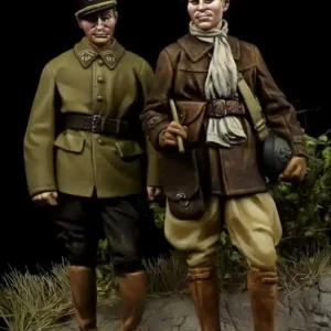 Haute Qualité The Bodi Miniatures 35103 French Tank Crewman & NCO WWII