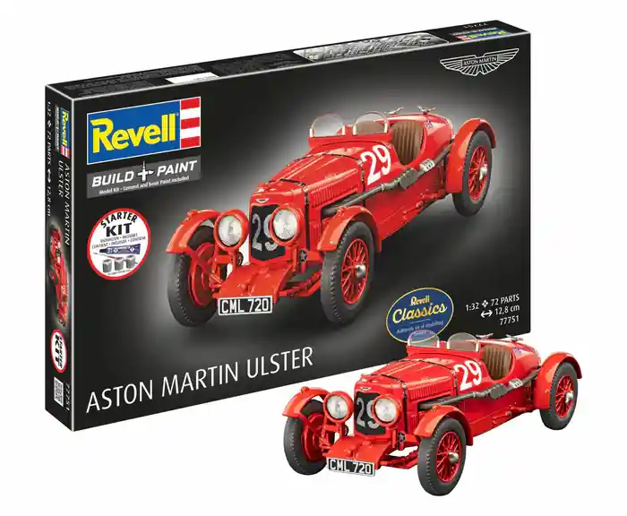 Dernier Modèle NEW! Revell 77751 Aston Martin Ulster - Starter Kit (Revell Classics)
