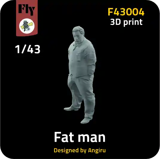 Nouvel Arrivage NEW! FLY F43004 Fat Man (3D-Printed)