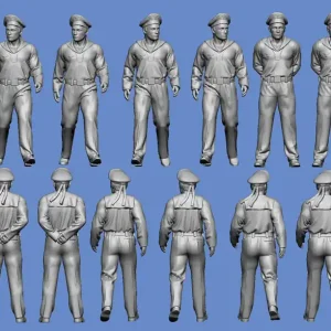 Affaire À Saisir NEW! Germania-Figuren 48-WW2-0451 Kriegsmarine 1939-45 German Sailors 02