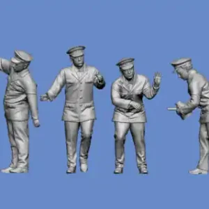 Remise NEW! Germania-Figuren 35-WW2-1102 Reichsbahn Personnel For KÖF II