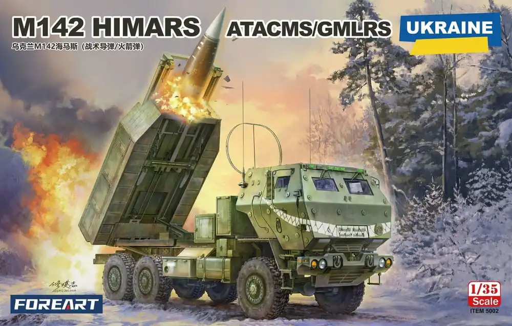 Fore Art 5002 Ukrainian M142 HIMARS "ATACMS / GMLRS" Retour Gratuit