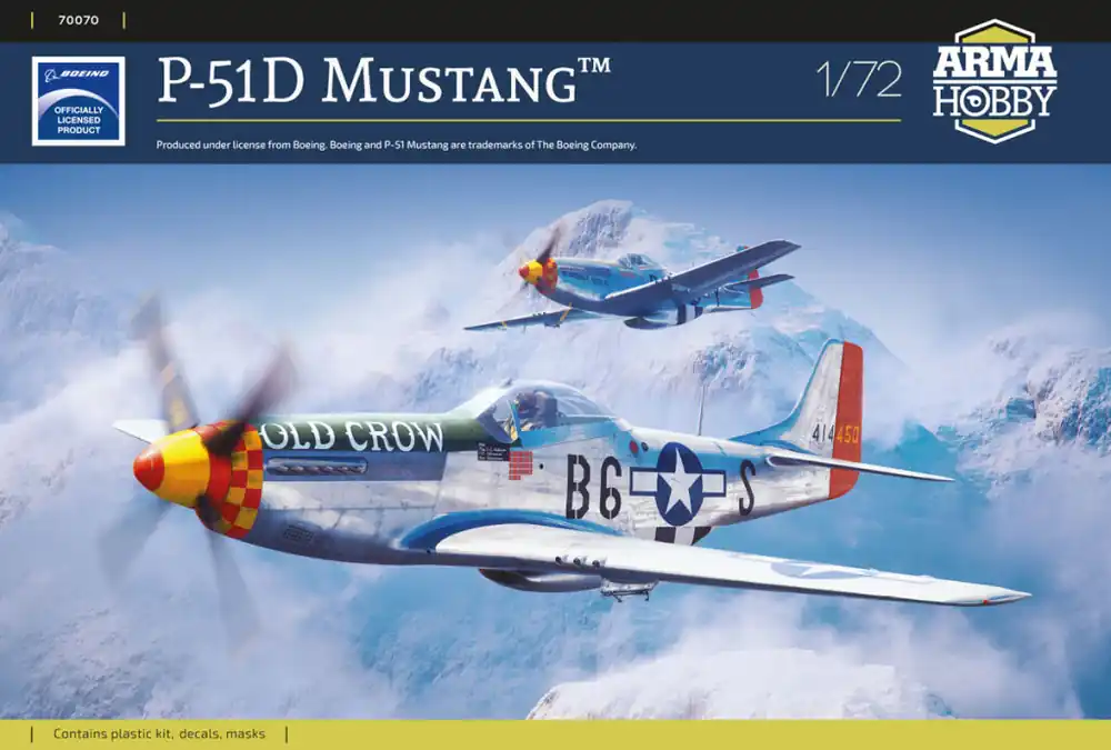 Arma Hobby 70070 North American P-51 D Mustang Meilleure Vente