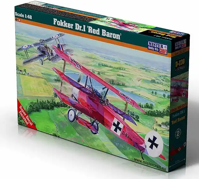 Must-Have MisterCraft D230 Fokker Dr.1 Red Baron