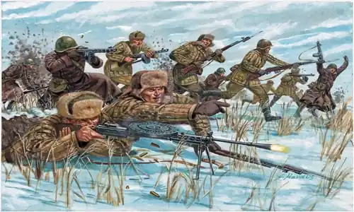Italeri 6069 Russian Infantry Expédition Rapide