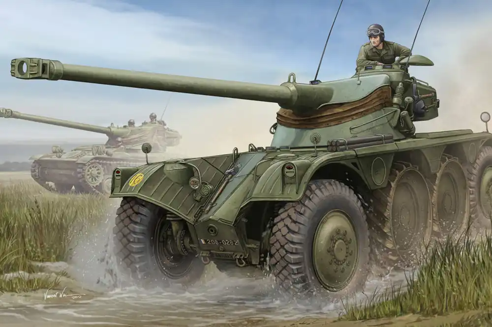 Hobby Boss 82489 EBR-10 French Wheeled Reconnaissance Vehicle Offre Du Jour