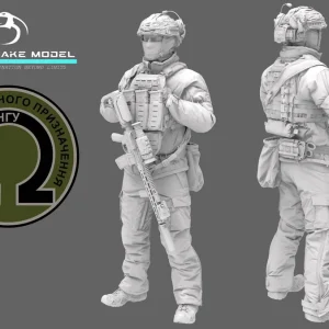 Authentique BlackSnake Model UKS-05-16 Ukrainian Omega Special Forces - Operator 1 (1 figure)
