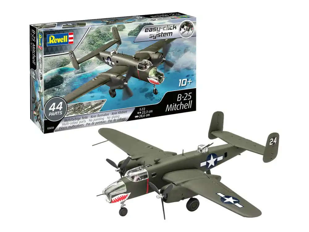Revell 03650 B-25 Mitchel easy-click system Usine Directe