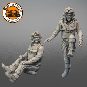 IDAP Technology PMI0428B US Navy Pilots WW2 Set 2 Populaire