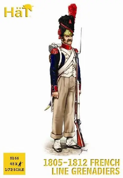 Hat 8166 French Line Grenadiers 1805-1812 Solde