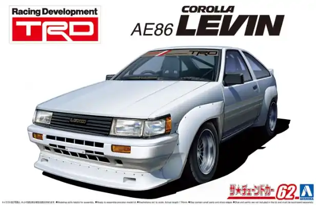 Prix Choc Aoshima 05798 TRD AE86 Corolla Levin