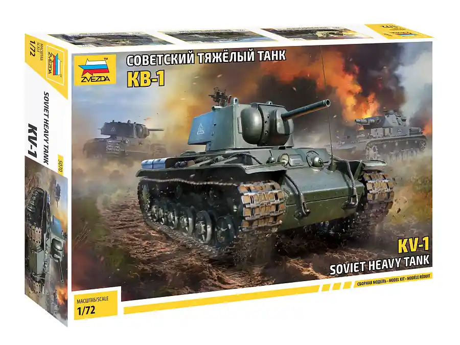 Zvezda 5070 KV-1 Soviet Heavy Tank Vente Directe