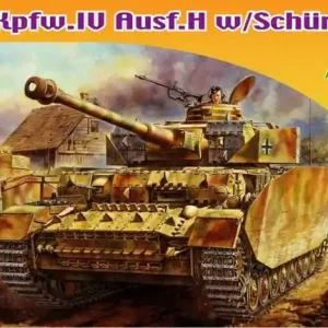 Promotion Saisonnière Dragon 7497 Pz.Kpfw.IV Ausf.H w/Schurzen